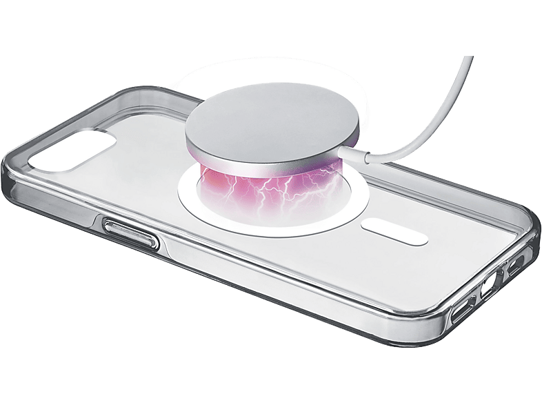 CellularLine CLEAR MAG Apple Para iPhone 16e Compatible con MagSafe Transparente