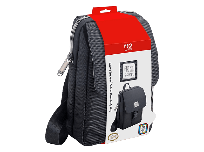 Ardistel Deluxe Crossbody Bag MC16 Para Nintendo Switch 2 Switch y OLED Negro