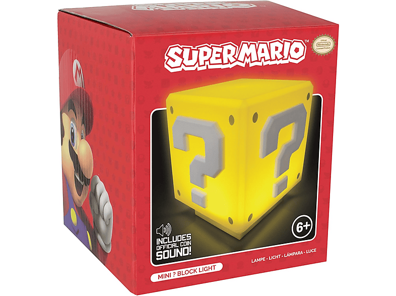 Funko Mini Bloque Super Mario LED Sonido oficial