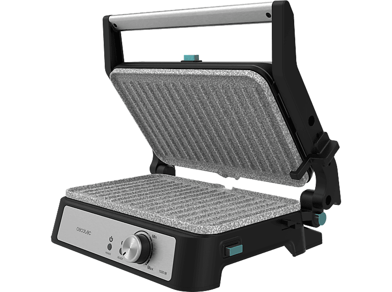 Cecotec Rock'nGrill 1500 Take&Clean Stone 1500 W Revestimiento RockStone Placas desmontables 180º Placa flotante Lavavajillas Stone