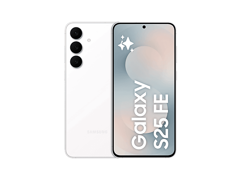 Samsung Galaxy S25 FE White 128 GB 8 GB RAM 6.7 FHD+ Exynos 2400 Deca-Core 4900 mAh Android 16