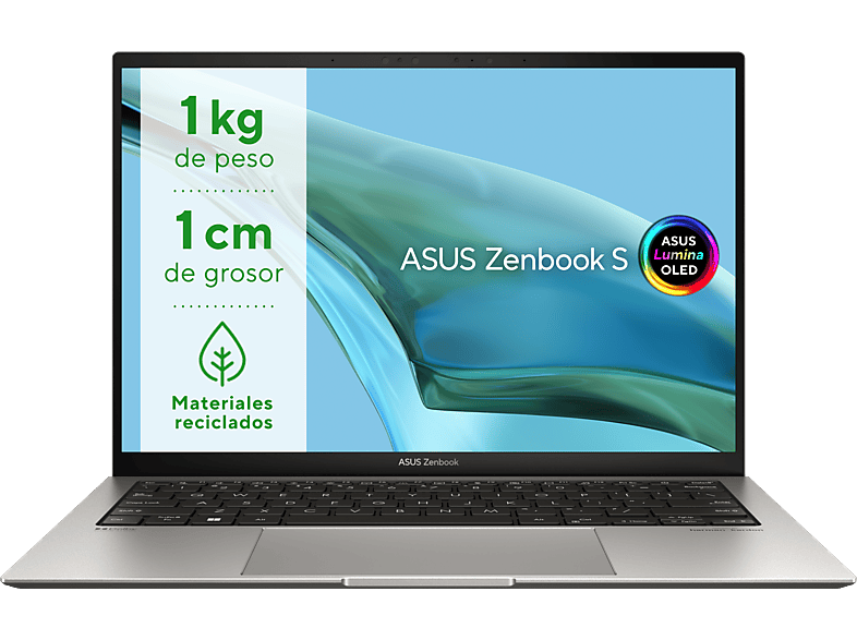 ASUS Zenbook S 13 OLED UX5304VA-NQ299W 13.3  3K Intel® Evo™ Core™ i7-1355U 16GB RAM 1TB SSD Iris® Xe Windows 11 Home