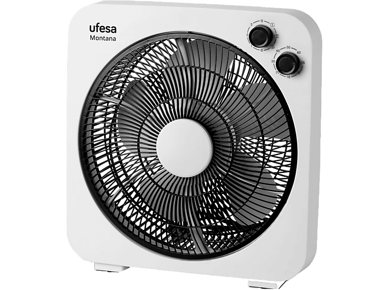 Ufesa Montana 45W 3 Velocidades 5 Aspas Blanco