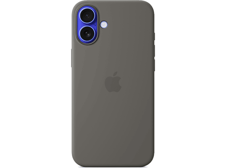 Apple Funda de silicona con MagSafe para iPhone 16 Plus Gris piedra