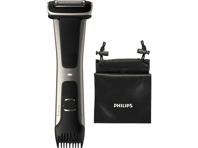 Philips BG7025/15 Afeitadora y recortador corporal 4D recortador integrado (3-11 mm) 80 min uso 1h carga
