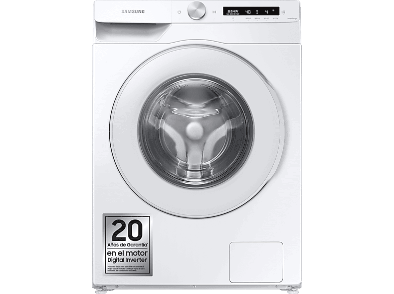 Samsung WW12T504DTW/S3 12 kg 1400 rpm EcoBubble™ Inteligencia Artificial WiFi Blanco