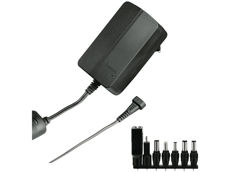 Hama ECO 27W  7 adaptadores Voltaje de entrada 100 - 240 V 2250 mAh  Negro