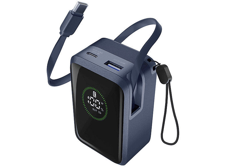 CellularLine Roller 10000 mAh Carga rápida 45 W 72 horas USB-C USAB-A Azul