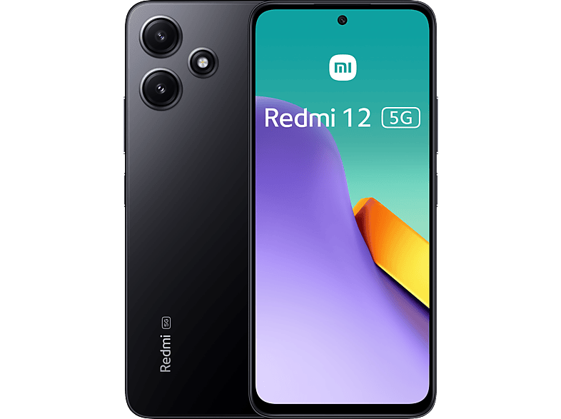 Xiaomi Redmi  12 5G Negro 256 GB 8 GB RAM 6.79  Full HD+ Snapdragon 4 Gen 2 5000 mAh Android 13 - MIUI 14