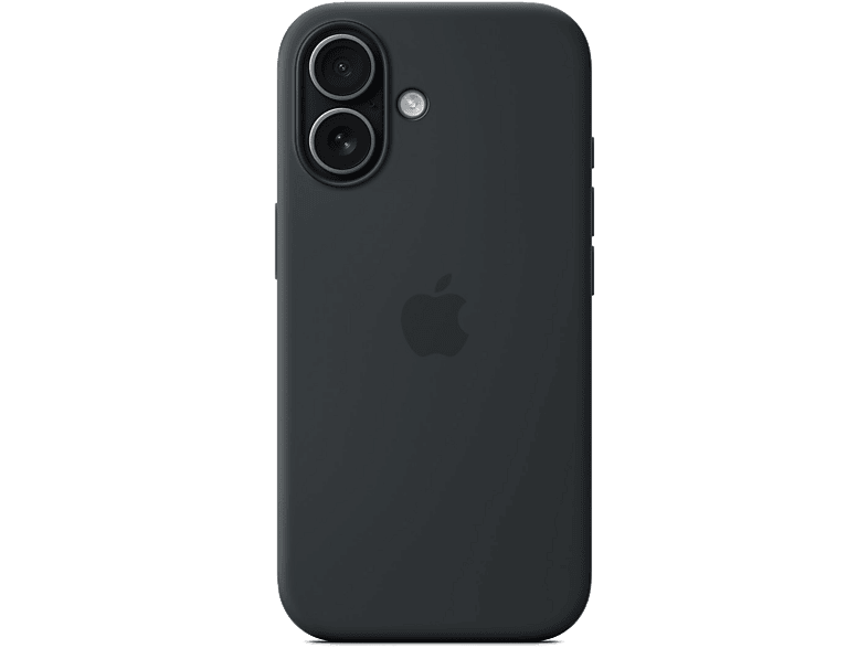 Apple Funda de silicona con MagSafe Para iPhone 17 Compatible con correa Crossbody Negro