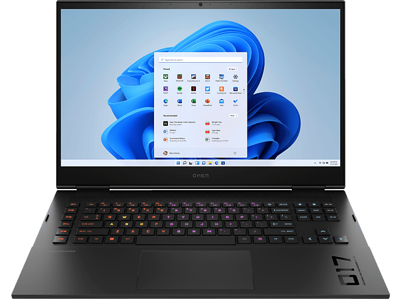 HP OMEN 17-ck2005ns 17.3 QHD Intel® Core™ i7-13700HX 32GB RAM 1TB SSD RTX™ 4080 W11 H Negro