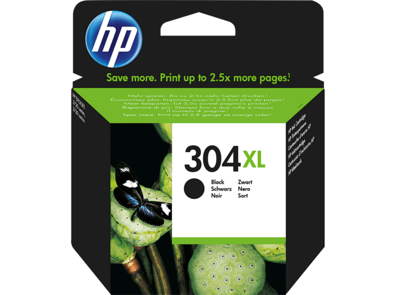 HP 304XL Negro N9K08AE