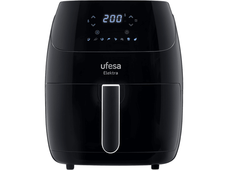 Ufesa Elektra Capacidad 5l Potencia  1500 W Temperatura máxima 200ºC Negro
