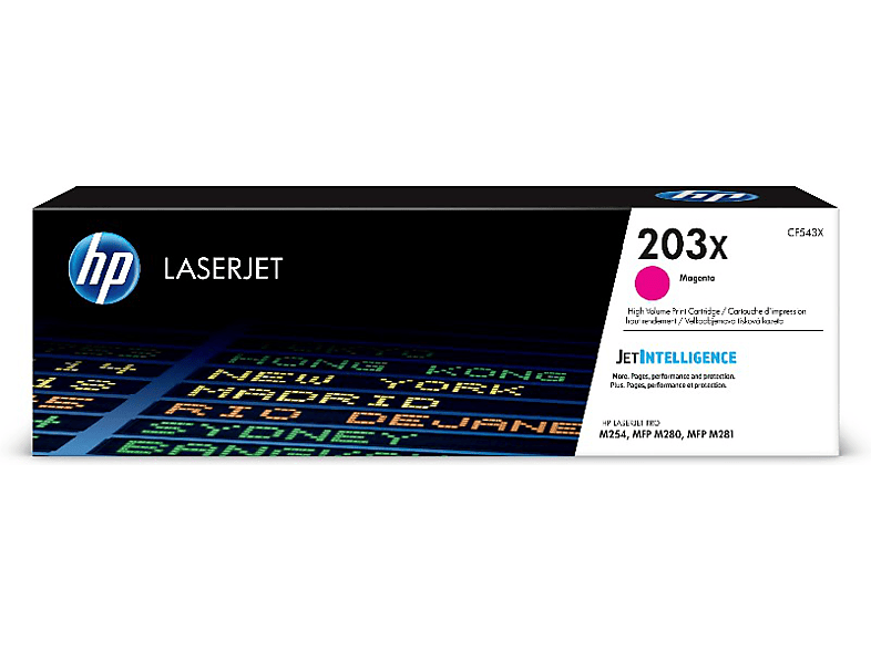 HP 203X LaserJet Magenta CF543X