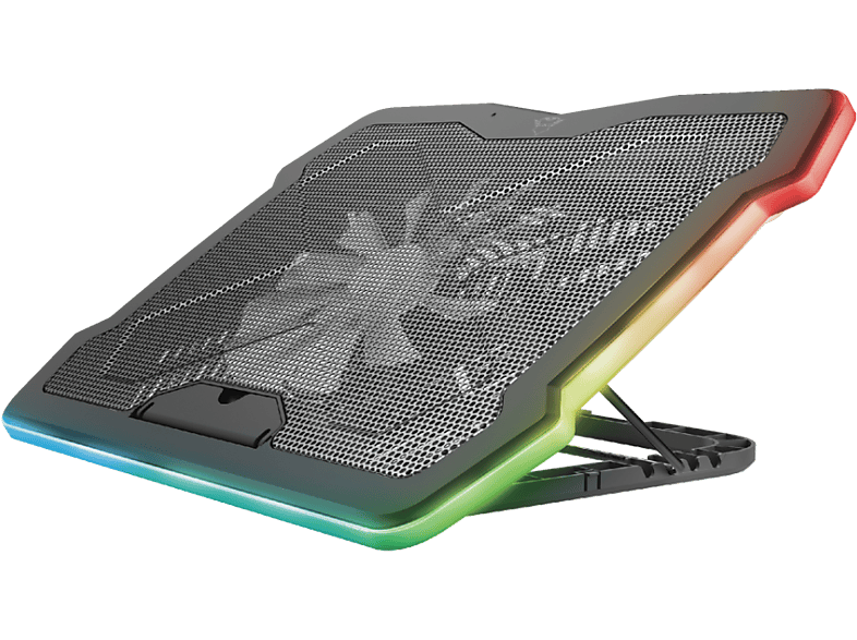 Trust GXT 1126 Aura USB Iluminación RGB Ángulo ajustable Hasta 17.3 Negro