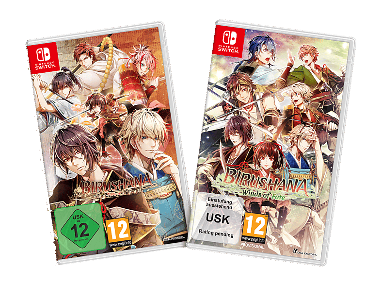 Nintendo Switch Birushana: Rising Flower of Genpei & Winds of Fate. Dual Pack