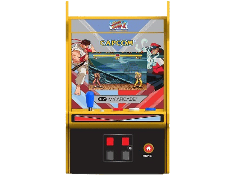My Arcade Micro Player Street Fighter II Pantalla color 2.75  Altavoz incorporado Naranja