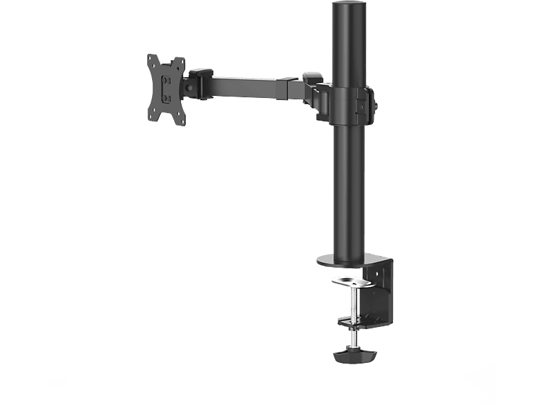 Hama Holder De 13 a 35 Con 1 Brazo VESA 75x75-100x100 Inclinación +35°/-35° Giro 180° hasta 15kg Altura ajustable Negro