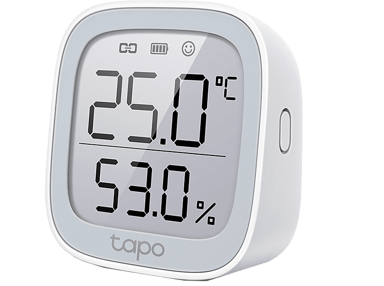 TP-Link Tapo T315 Pantalla 2.7 Sensor alta precisión Batería larga duración Gris