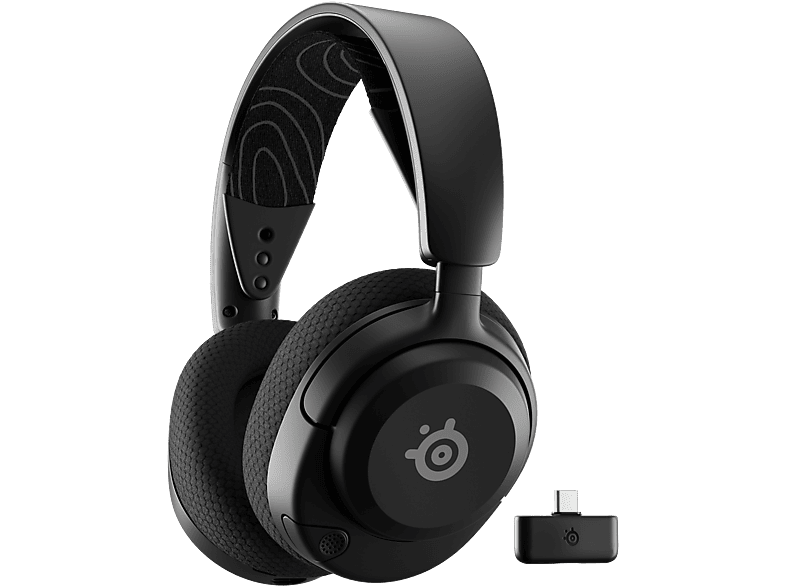 SteelSeries Arctis Nova 5 Circumaurales Bluetooth Hasta 60 horas Cancelación ruido AI Micrófono retráctil Negro
