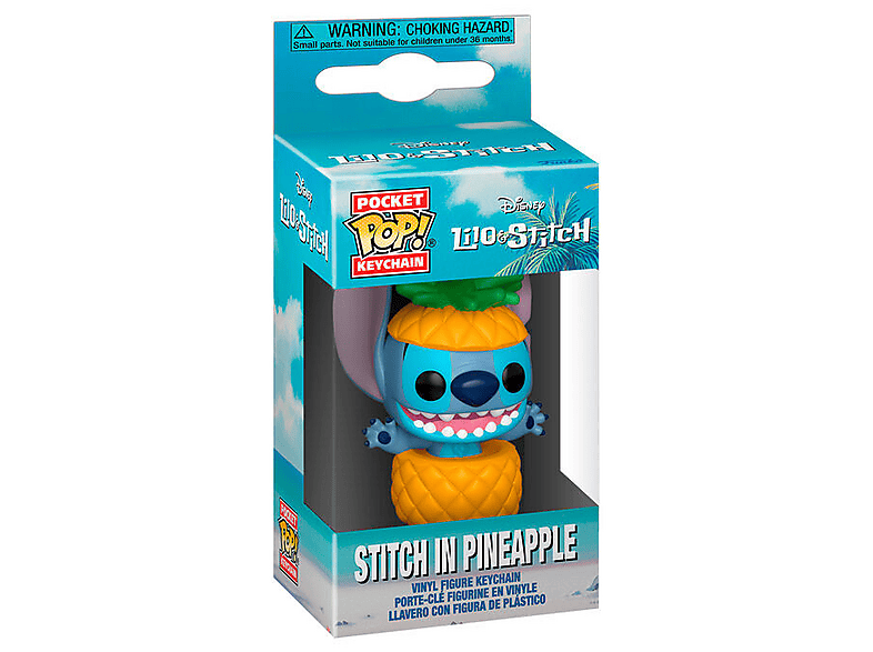 Funko Lilo & Stitch S4: Stitch en una piña 4 cm Vinilo