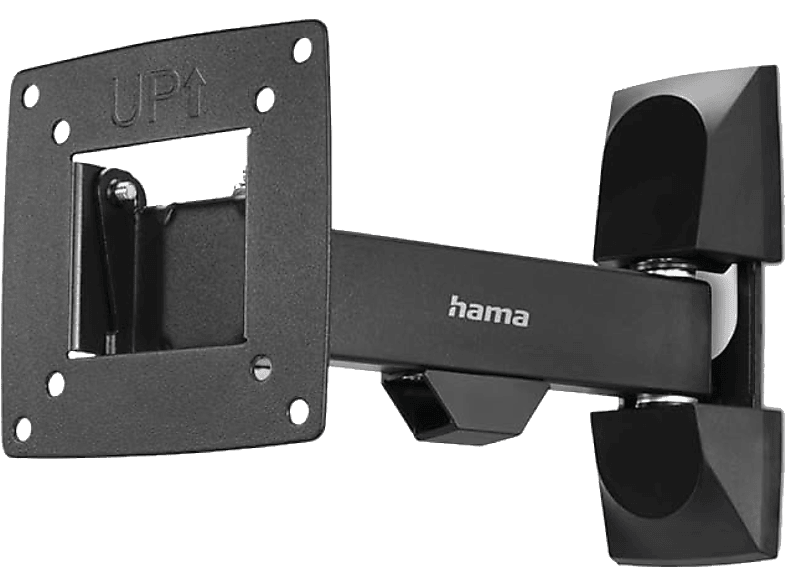 Hama 00220820 De 10 a 26 Giratorio e inclinable VESA Hasta 100x100 Máx 15 kg Negro