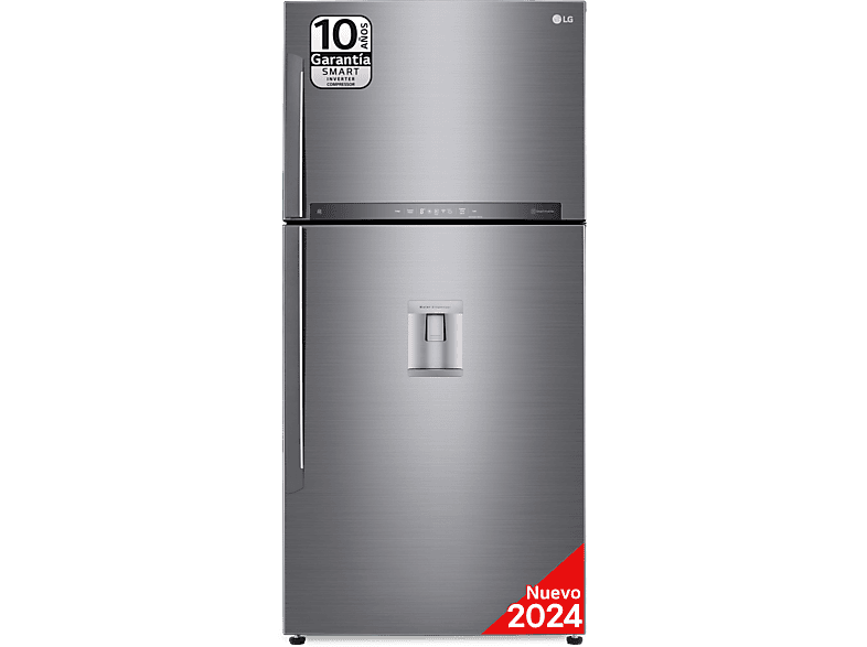 LG GTF916PZPED Total No Frost 184 cm 592 l DoorCooling+™ SmartThinQ™ Inox antihuellas