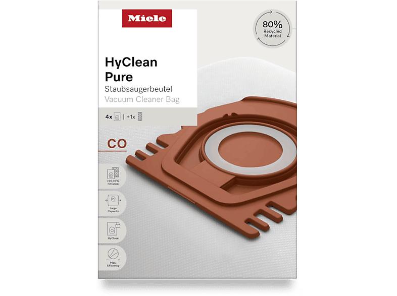 Miele HyClean Pure CO 4.5L Para Guard M1 Miele