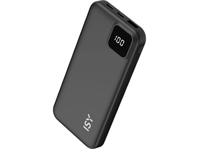 Isy IPP 10001 10000 mAh USB-C USB-A Negro