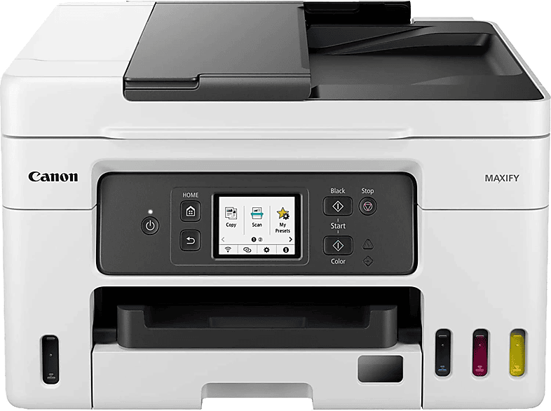Canon Maxify GX4050 Tinta 18 ppm Fax Escanea Copia WiFi Blanco