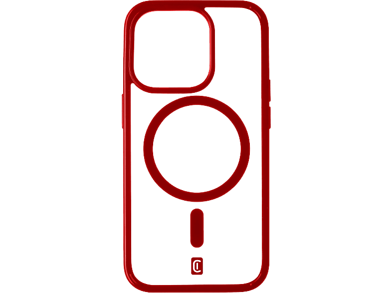 CellularLine POPMAGIPH15PROR Para Apple iPhone 15 PRO Trasera TPU Para MagSafe Rojo