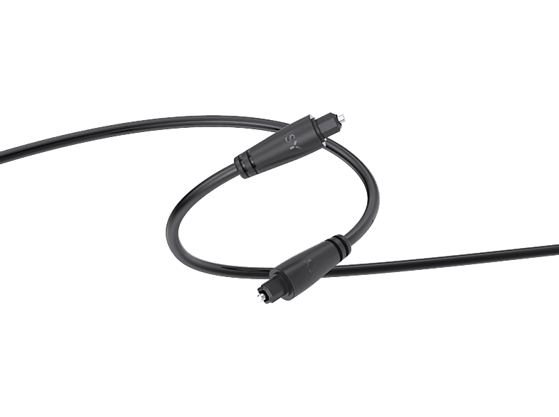 Isy IAU-1004 1.5 m Toslink a Toslink Negro