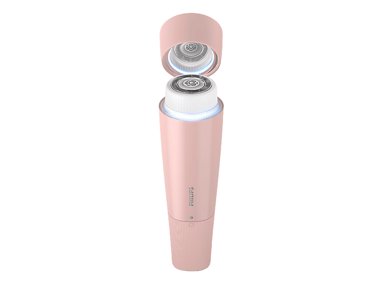 Philips 5000 series BRR454/00  Depiladora facial Espejo y luz LED Piel suave Compacta y portátil Cuchillas Autoafilables