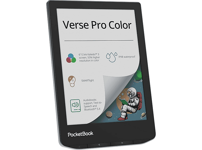 PocketBook Verse Pro 6 16 GB Almacenamiento Interno 1 GB RAM Stormy Sea
