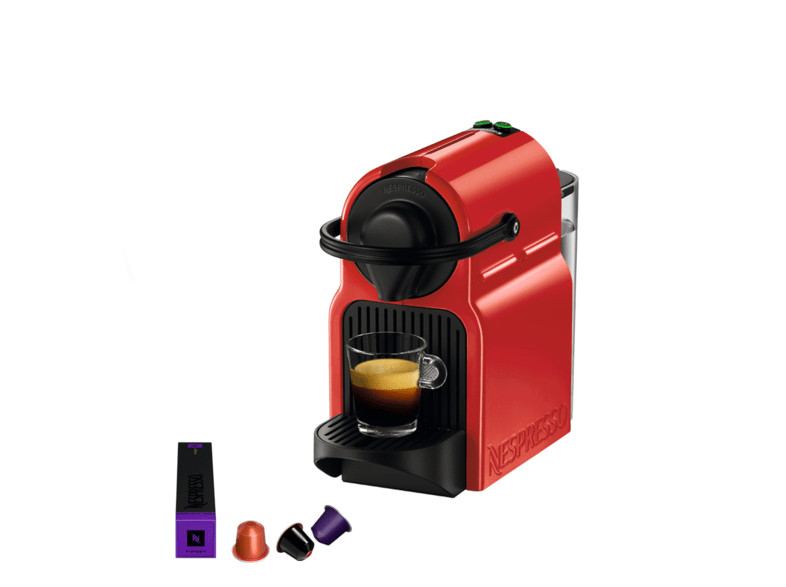 Nespresso® Krups INISSIA XN1005P4 Presión de 19 bares Potencia 1260W Rojo