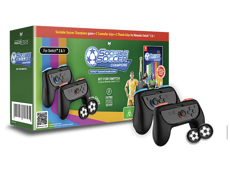 Nintendo Switch 2 Sociable Soccer Champions Kit for Switch (Código en la caja)