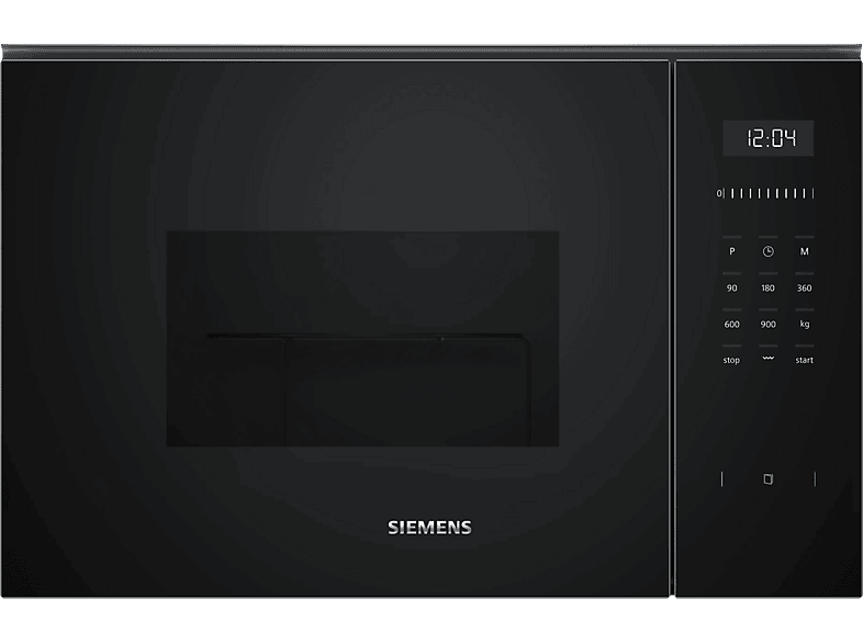 Siemens BE555LMB1,Serie IQ500 900 W 5 niveles Limpieza HIdrolítica Humid Clean recetas automáticas CookControl 25 l Negro