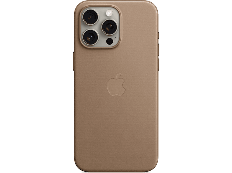 APPLE Funda de trenzado fino con MagSafe para el iPhone 15 Pro Max Marrón topo