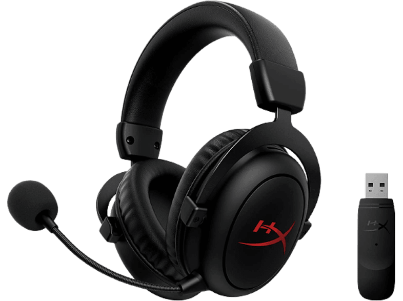 HyperX Cloud Core Wireless De diadema Hasta 20 horas Inalámbricos Negro
