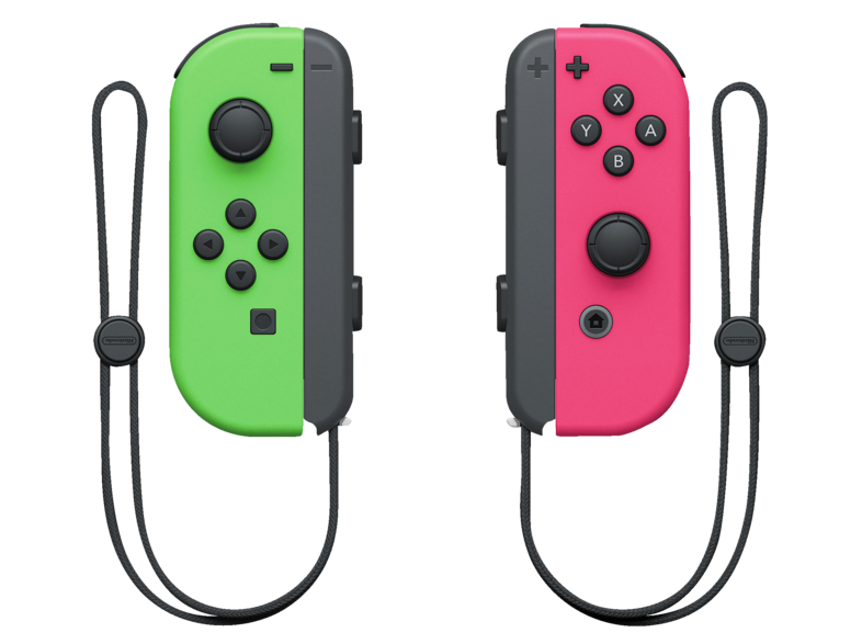 Nintendo Switch Joy-Con Dos Mandos Verde y Rosa
