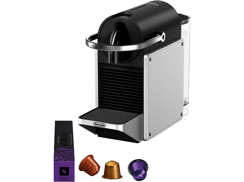 De'Longhi Pixie EN127.S 19 bar 1 l 1260 W 2 tamaños taza Plata