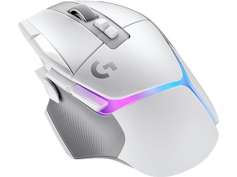 Logitech G G502 X Plus Inalámbrico Lightforce Lightspeed RGB Lightsync 25.600 ppp Blanco