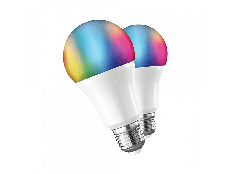 muvit iO pack 2 Bombillas A60 E27 800lm 9W RGB+CCT