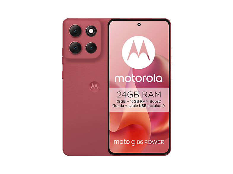 motorola g86 power Rosa 512 GB 8 GB RAM 6.67 Display MediaTek Dimensity 7300 6720 mAh