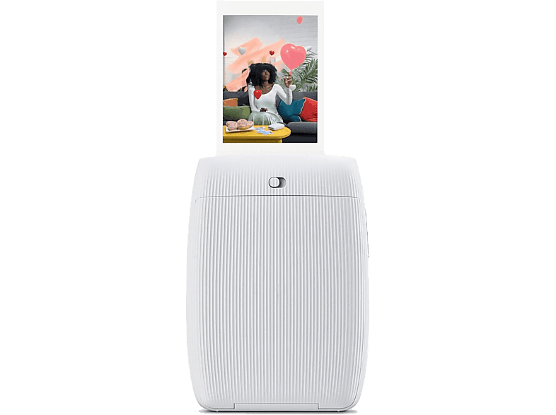 Fujifilm Mini Link 3 Exposición de 3 colores con OLED 800 × 600 puntos Impresión en 15 segs Clay White