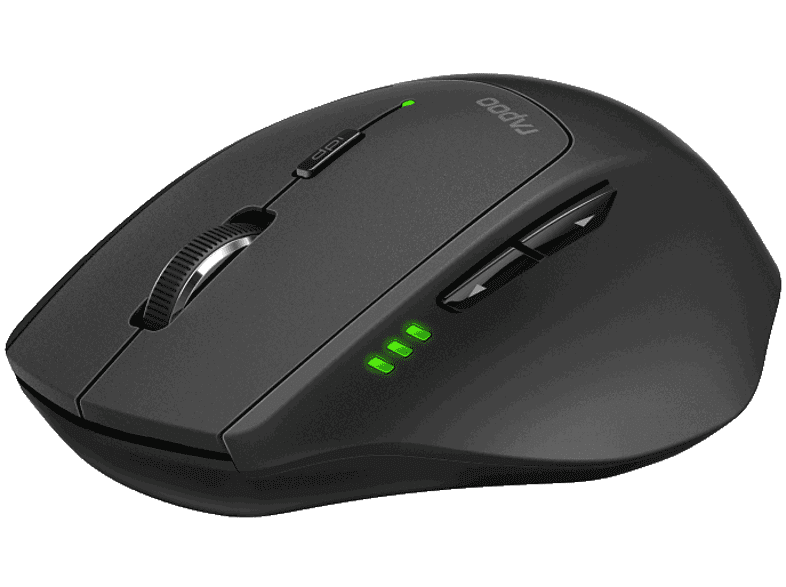 Rapoo MT550 Inalámbrico 1600 ppp Negro