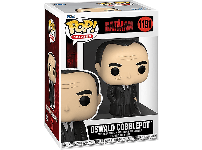 The Batman: Oswald Cobblepot 9.5 cm Vinilo Multicolor