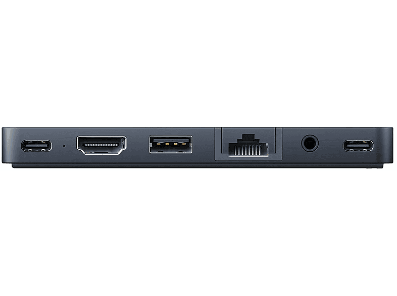 Hyper Duo Pro 7 en 2 Carga rápida,100W Compatible con MacBook Azul