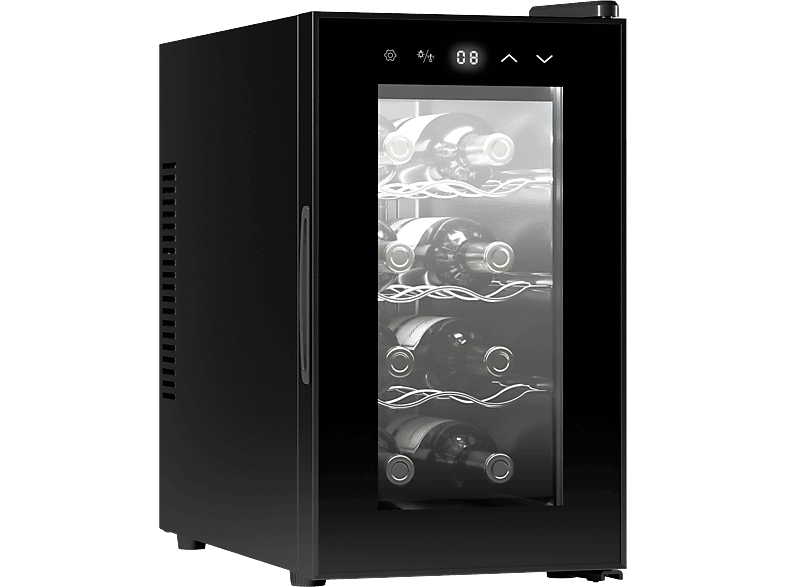 Cecotec Bolero GrandSommelier 830 CoolCrystal Termoeléctrico 8 botella 8-18°C LED Táctil 21 l CoolCrystal