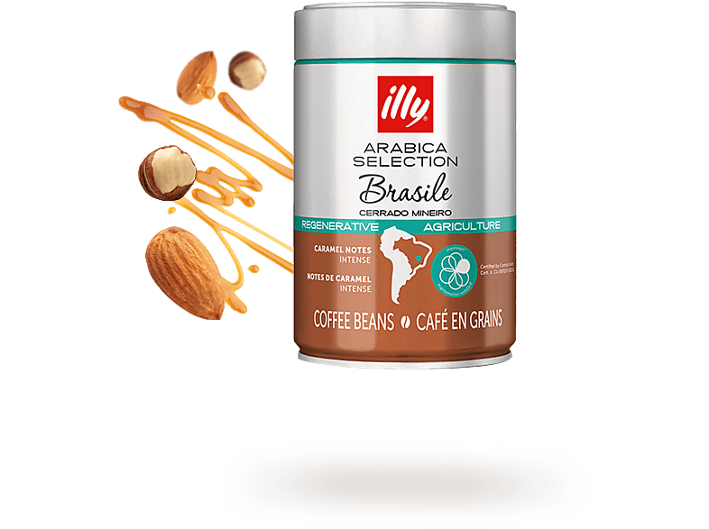 Illy Arábica Selection Brasil Notas de Caramelo 250 g